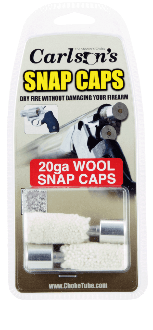 Carlson’s Choke Tubes 00106 Snap Cap  20Gauge 2Pack