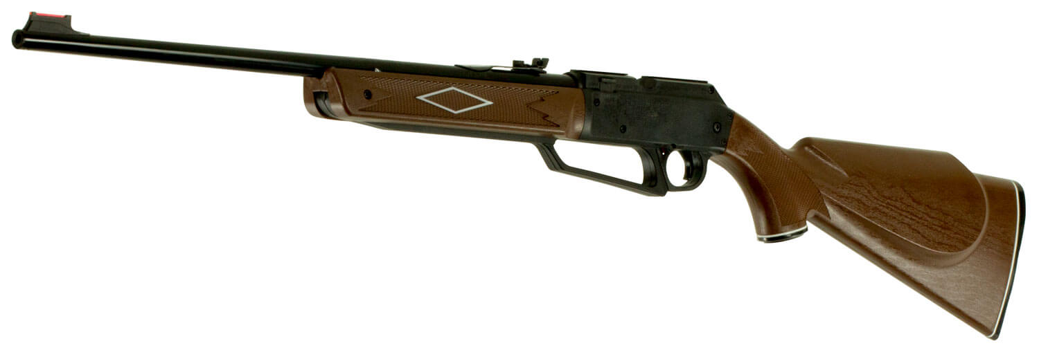Daisy 990880603 Powerline Youth Pump Pneumatic 177 50rd Shot Black Black Receiver Hardwood w/Checkering & Woodgrain Molded Stock Daisy 990880603 Powerline Youth Pump Pneumatic 177 50rd Shot Black Black Receiver Hardwood w/Checkering & Woodgrain Molded Stock