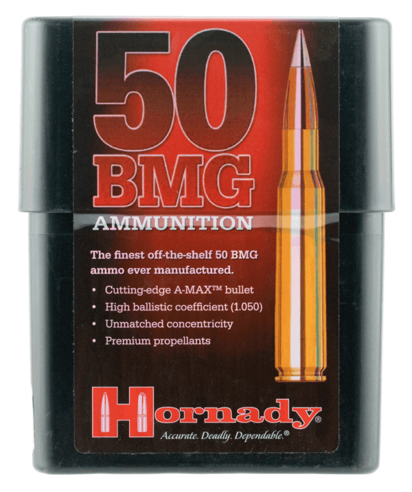 Hornady 8270 Match  50BMG 750gr Hornady A Max 10rd Box