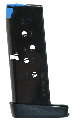 Mec-Gar MGPT7386B Standard 6rd 380 ACP Fits Taurus PT738 TCP Blued Carbon Steel