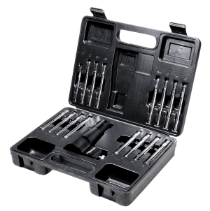BSA BS30 Bore Sight Kit Pistol/Rifle Multi-Caliber Hard Case 15 Arbors