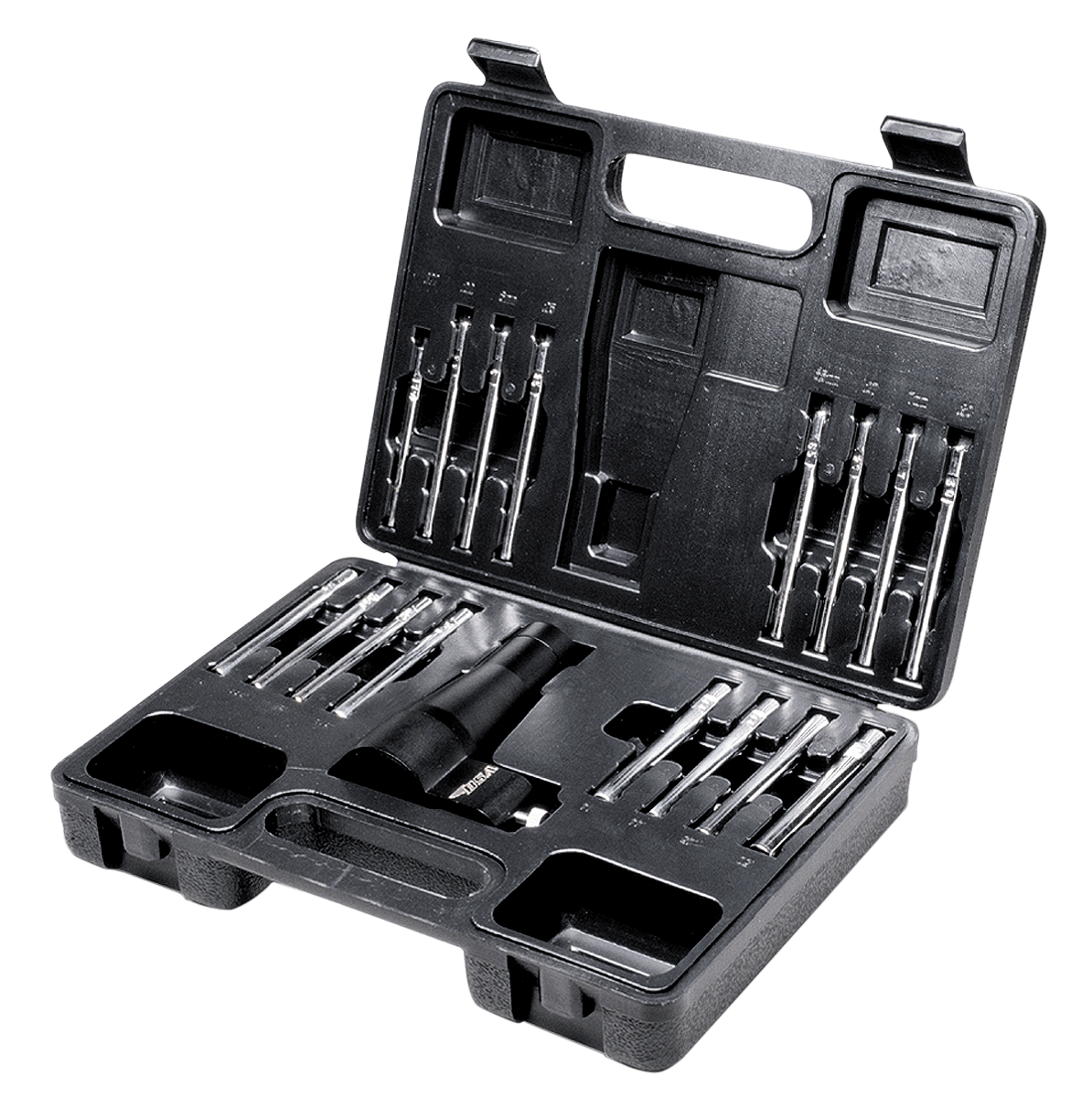 BSA BS30 Bore Sight Kit Pistol/Rifle Multi-Caliber Hard Case 15 Arbors