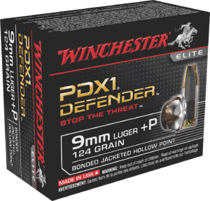 Winchester Ammo S9MMPDB Defender 9mm Luger +P 124 gr Bonded Jacket Hollow Point 20rd Box Winchester Ammo S9MMPDB Defender 9mm Luger +P 124 gr Bonded Jacket Hollow Point 20rd Box