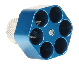 Pachmayr 02652 Competition Speedloader made of Aluminum with Blue Finish for S&W K Frame Holds up to 6rds