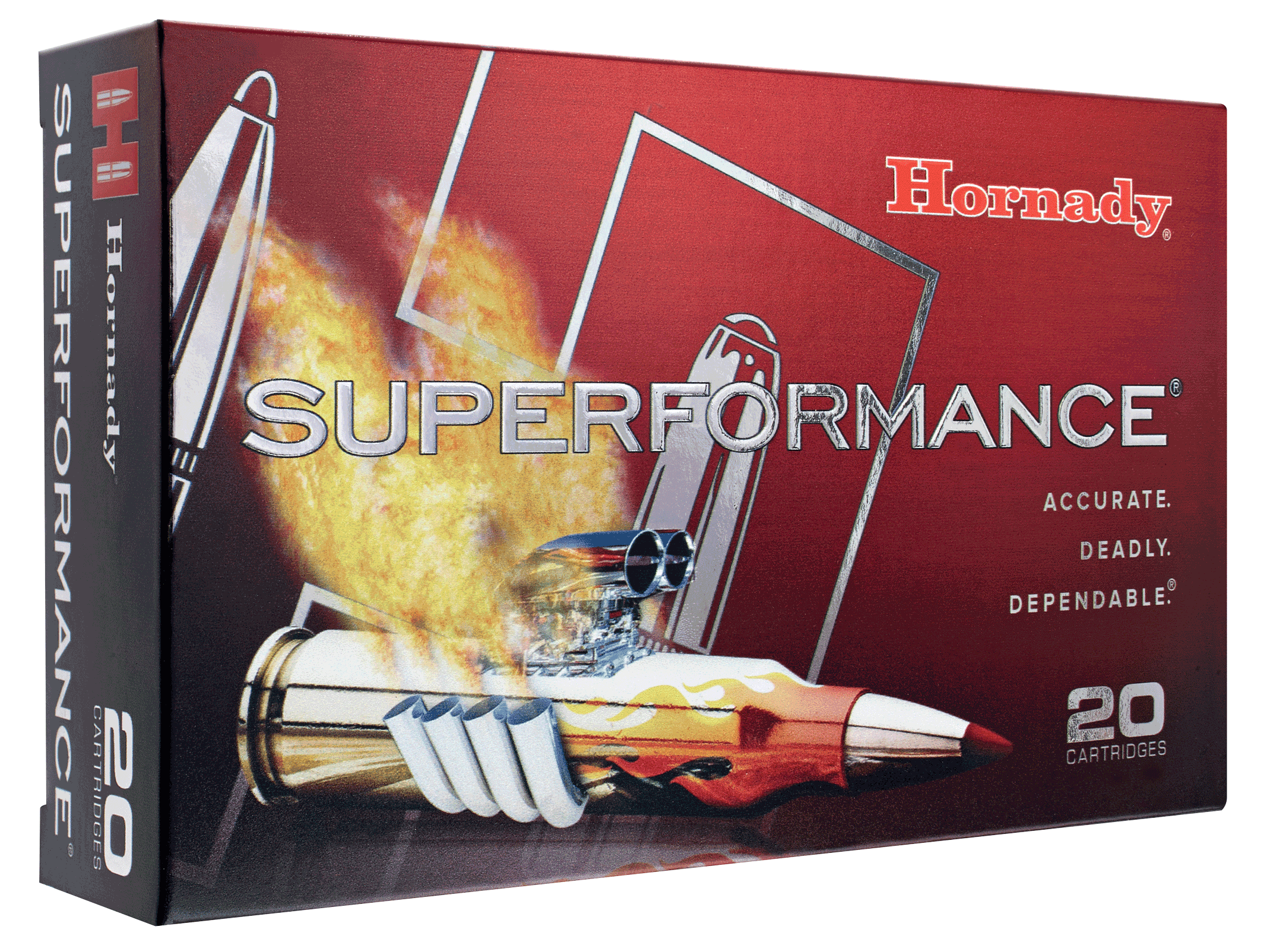 Hornady 81353 Superformance 257Roberts 117gr Super Shock Tip 20rd Box
