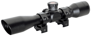 TruGlo TG8504BT Tru•Brite Xtreme Compact Tactical Black Anodized 4x32mm 1" Tube Mil-Dot Reticle