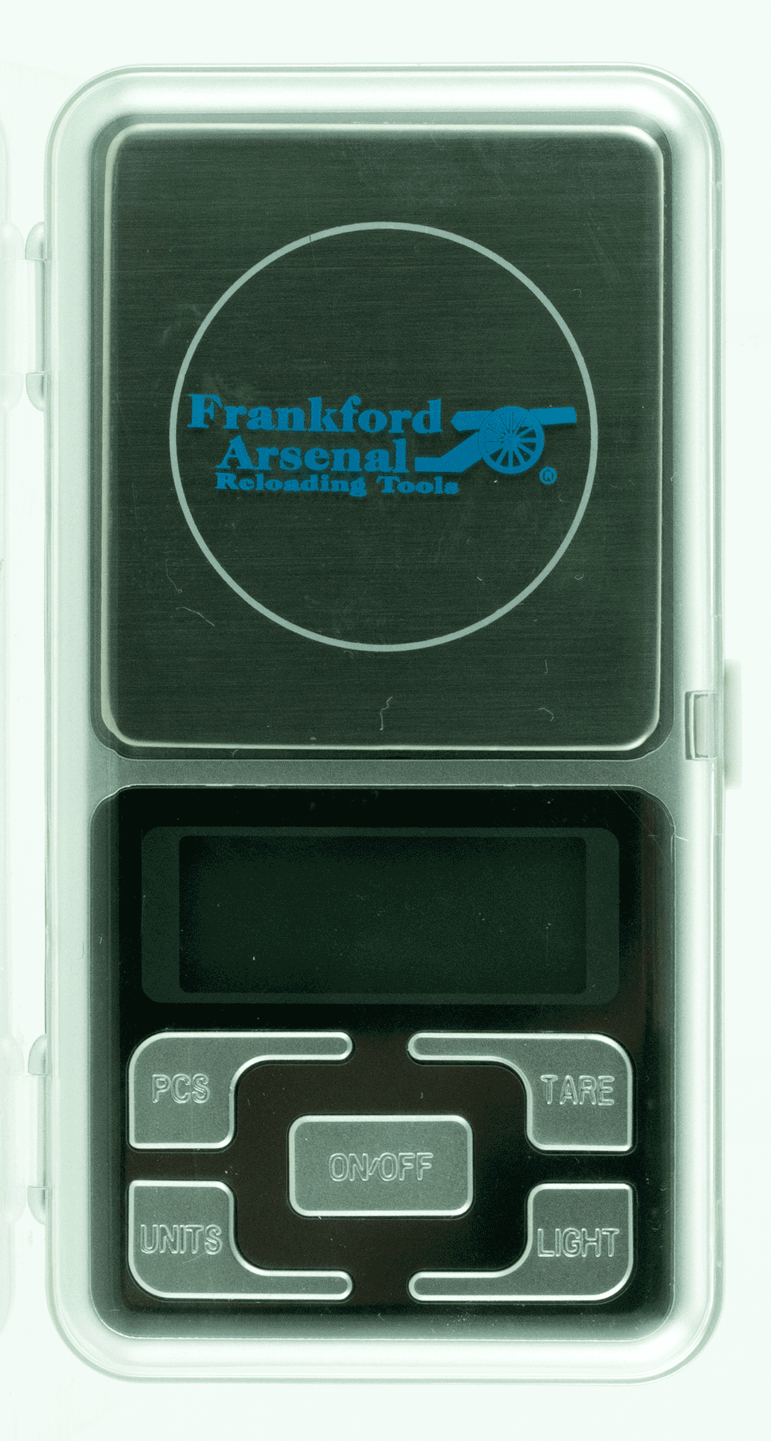 Frankford Arsenal 205205 DS-750 Digital Reloading Scale Silver Multi-Caliber Frankford Arsenal 205205 DS-750 Digital Reloading Scale Silver Multi-Caliber