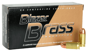 CCI 5230 Blazer Brass Handgun 45 ACP 230 gr Full Metal Jacket (FMJ) 50rd Box CCI 5230 Blazer Brass Handgun 45 ACP 230 gr Full Metal Jacket (FMJ) 50rd Box