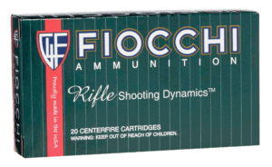 Fiocchi 22250B Field Dynamics  22-250Rem 55gr Pointed Soft Point 20rd Box