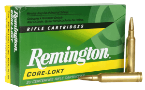 Remington Ammunition 29487 Core-Lokt 7mm Rem Mag 150 gr Pointed Soft Point Core Lokt 20rd Box