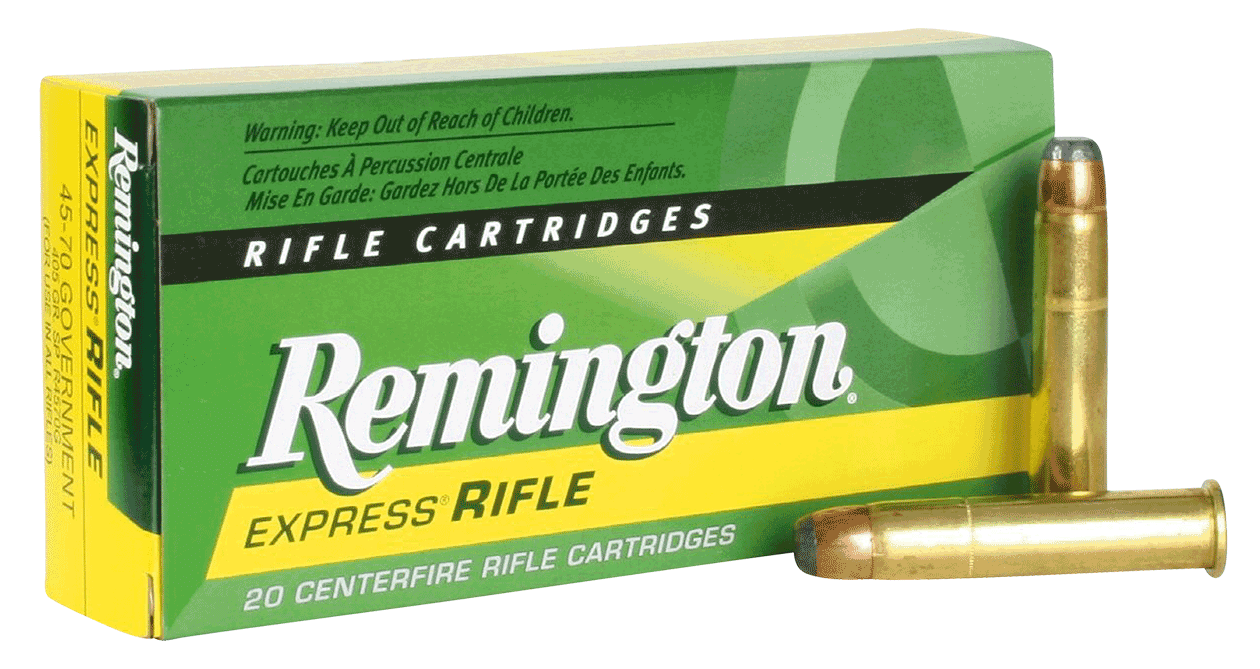 Remington Ammunition 29473 Core-Lokt 45-70 Gov 405 gr Soft Point Core Lokt 20rd Box