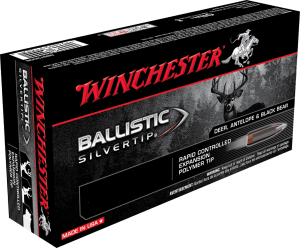 Winchester Ammo SBST300 Ballistic Silvertip 300 Win Mag 180 gr Rapid Controlled Expansion Polymer Tip 20rd Box