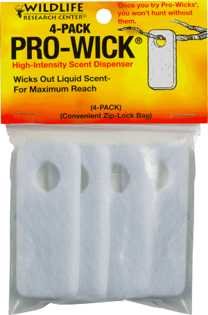 Wildlife Research 370 Pro-Wick  Felt 4 Per Pkg