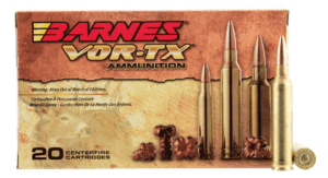 Barnes Bullets 21529 VOR-TX Rifle 7mmRem Mag 160gr TSX Boat Tail 20rd Box