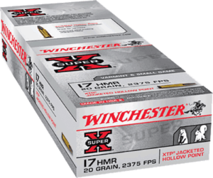 Winchester Ammo X17HMR1 Super X  17 HMR 20 gr Hornady XTP Hollow Point 50rd Box