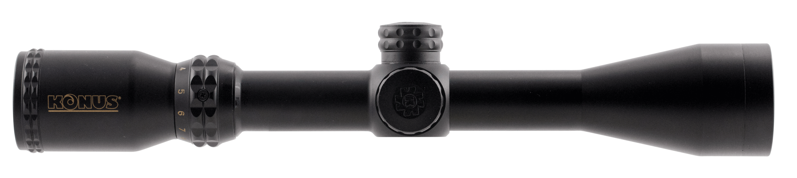 Konus 7276 KonusPro 550 Matte Black 3-9x40mm 1″ Tube Dual Illuminated (Blue/Red) Engraved Ballistic 550/Dot Reticle Konus 7276 KonusPro 550 Matte Black 3-9x40mm 1″ Tube Dual Illuminated (Blue/Red) Engraved Ballistic 550/Dot Reticle