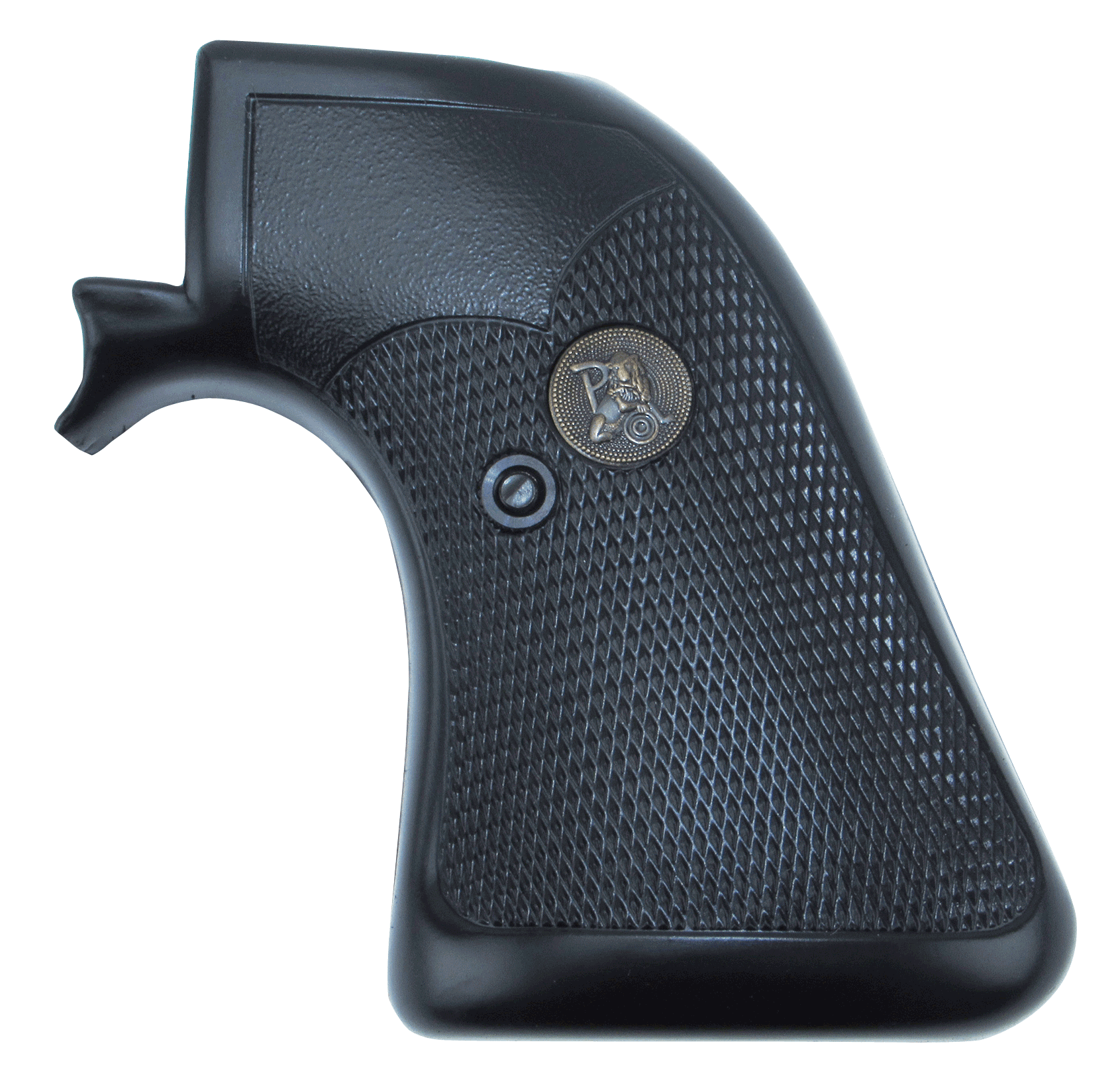 Pachmayr 03137 Presentation Grip Checkered Black Rubber for Ruger Blackhawk (New Model)