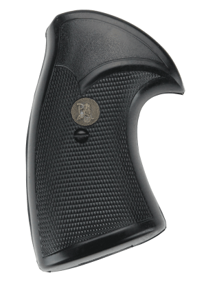 Pachmayr 03140 Presentation Grip Checkered Black Rubber for Ruger RedHawk