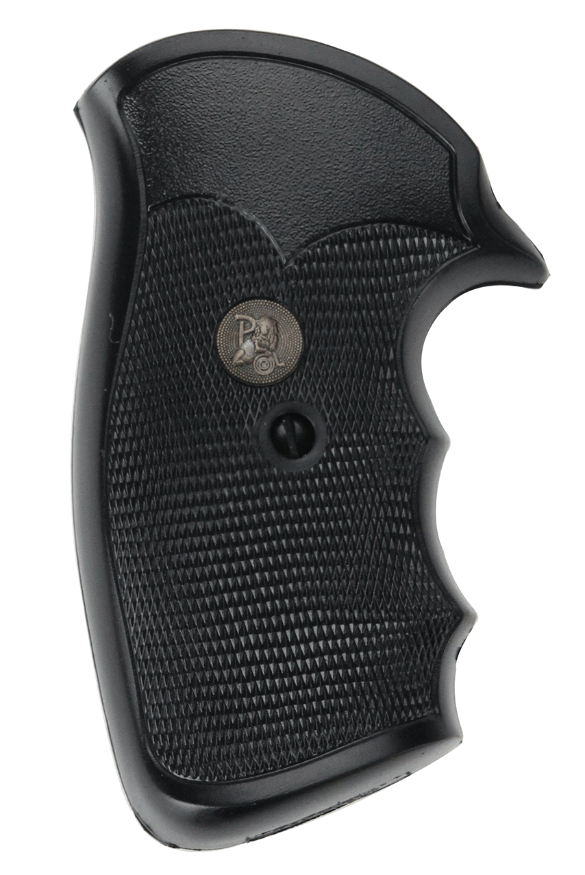 Pachmayr 03264 Gripper Grip Checkered Black Rubber with Finger Grooves for S&W K/L Frame with Square Butt Pachmayr 03264 Gripper Grip Checkered Black Rubber with Finger Grooves for S&W K/L Frame with Square Butt