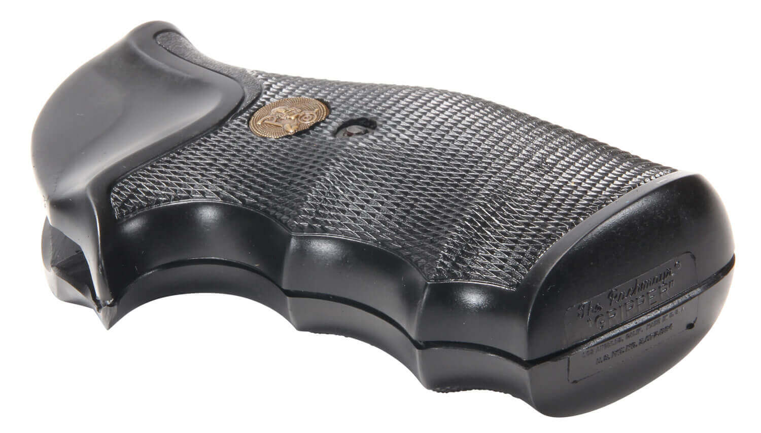 Pachmayr 02521 Gripper Grip Checkered Black Rubber with Finger Grooves for Charter Arms - Image 4