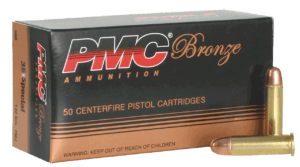 PMC 38G Bronze  38 Special 132 gr Full Metal Jacket 50rd Box