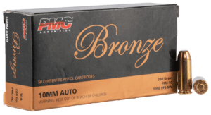 PMC 10A Bronze  10mm Auto 200 gr Full Metal Jacket Truncated Cone 50rd Box
