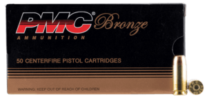 PMC 40E Bronze  40 S&W 180 gr Full Metal Jacket Flat Point 50rd Box