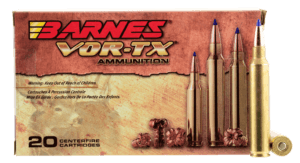 Barnes Bullets 21571 VOR-TX Centerfire Rifle 300 RUM 165 gr Tipped TSX Boat-Tail 20rd Box