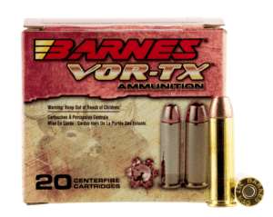 Barnes Bullets 21543 VOR-TX Handgun 357 Mag 140gr Barnes 20rd Box
