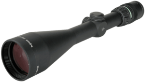 Trijicon 200024 AccuPoint Black Hardcoat Anodized 2.5-10x56mm 30mm Tube Illuminated Duplex Crosshair w/Green Dot Reticle