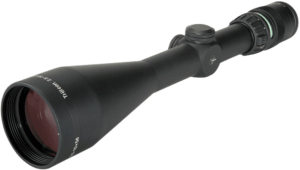 Trijicon 200028 AccuPoint Black Hardcoat Anodized 2.5-10x56mm 30mm Tube Illuminated Mil-Dot Crosshair w/Green Dot Reticle