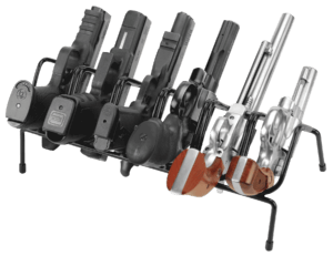 Past 222210 LockDown 6 Gun Handgun Rack Black Past 222210 LockDown 6 Gun Handgun Rack Black