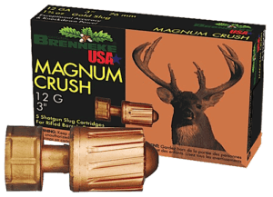 Brenneke SL123CMR Magnum Crush Hunting 12 Gauge 3″ 1 1/2 oz Slug Shot 5rd Box