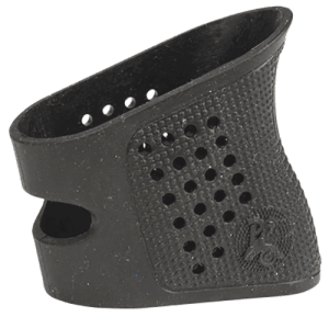 Pachmayr 05175 Tactical Grip Glove  Compatible w/Glock Sub-compact  Soft with Finger Grooves  Black Rubber