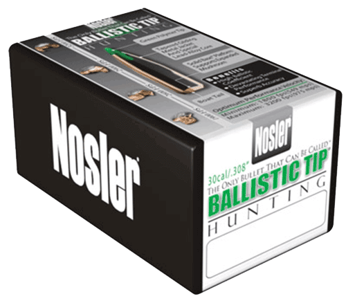Nosler 26140 Ballistic Tip Hunting 6.5mm .264 140 GR Spitzer Point 50 Box