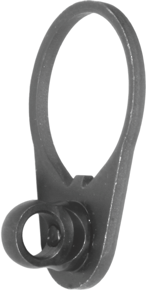 Blackhawk 70SM04BK Universal Single Point Sling Adapter Black Metal AR-15/M4