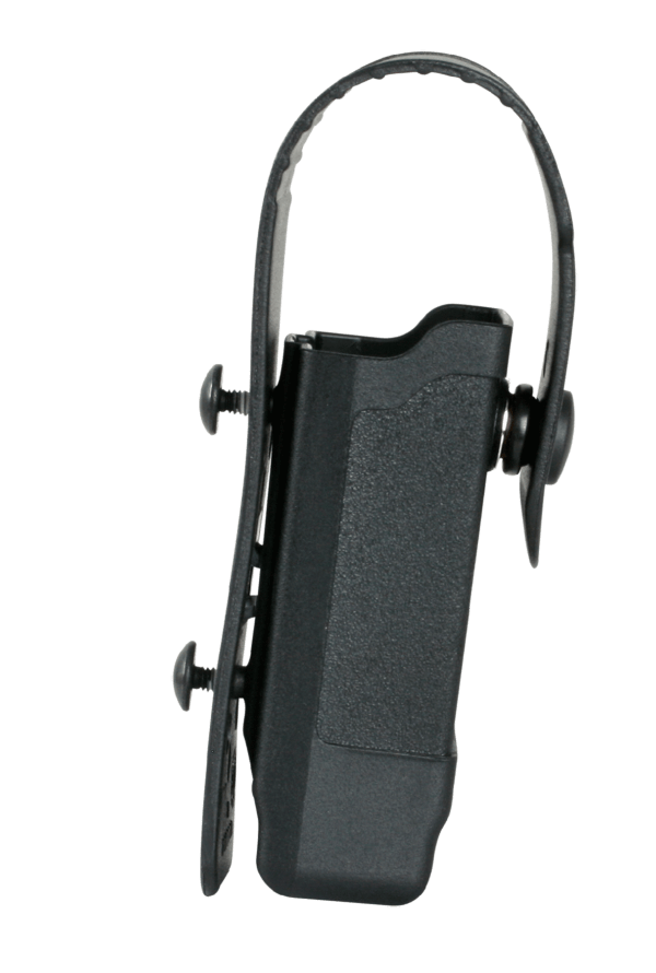 Blackhawk 430900BK Tactical Mag Pouch Single Black Polymer Snap Compatible w/ Single Stack Compatible w/ Double Stack