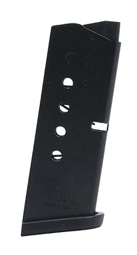 ProMag SMI20 Standard  Blued Detachable 6rd for 380 ACP S&W Bodyguard