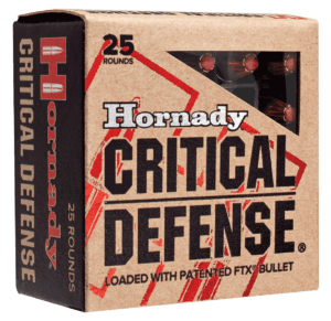 Hornady 81030 Critical Defense Personal Defense 30 Carbine 110 gr Flex Tip eXpanding (FTX) 25rd Box