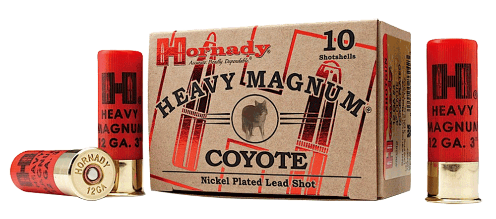 Hornady 86222 Heavy Magnum Coyote 12 Gauge 3″ 1 1/2 oz 1300 fps Nickel-Plated BB Shot 10rd Box Hornady 86222 Heavy Magnum Coyote 12 Gauge 3″ 1 1/2 oz 1300 fps Nickel-Plated BB Shot 10rd Box