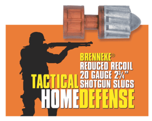Brenneke SL202THD THD Home Defense 20 Gauge 2.75ā³ 3/4 oz Slug Shot 5rd Box Brenneke SL202THD THD Home Defense 20 Gauge 2.75ā³ 3/4 oz Slug Shot 5rd Box