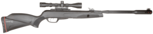 Gamo 6110063254 Whisper Fusion Mach1 Gas Piston 177 Black Black Receiver Black Molded All Weather Stock Scope 3-9x40mm
