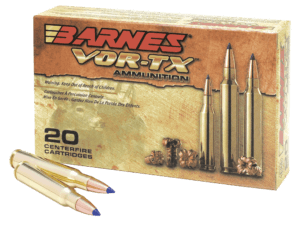 Barnes Bullets 22013 VOR-TX Centerfire Rifle 300 Wthby Mag 180 gr Tipped TSX Boat-Tail 20rd Box