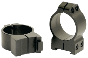 Warne 14BM Maxima Scope Ring Set Fixed For Rifle CZ 550/557 Dovetail Medium 30mm Tube Matte Black Steel