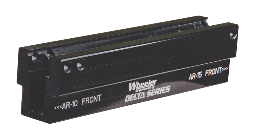 Wheeler 156888 Delta Series Upper Pic Rail Vise Block Black Aluminum Rifle AR-15 AR-10