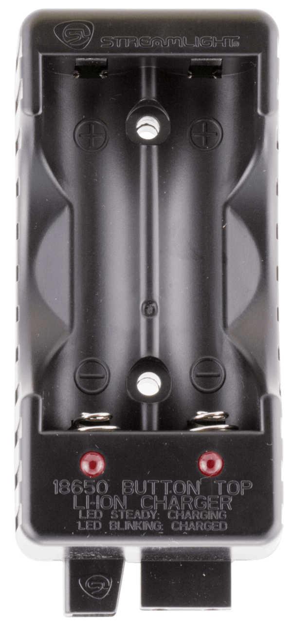 Streamlight 22100 Battery Charger Dual Channel Black 18650 Li-ion Rechargeable Battery