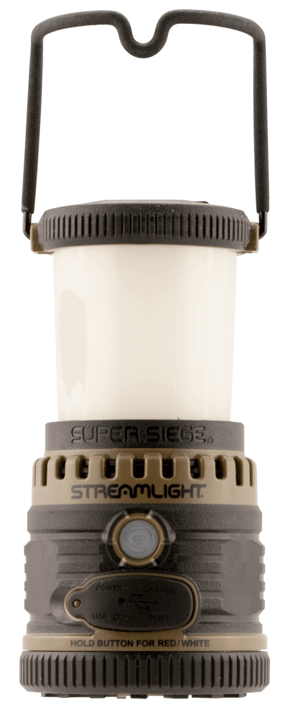 Streamlight 44947 Super Siege  125/550/1100 Lumens Red/White C4 LED Bulb Coyote