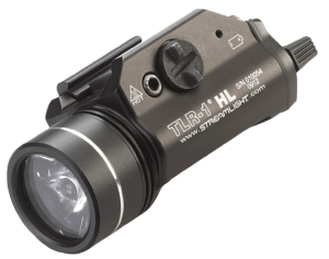 Streamlight 69260 TLR-1 HL Weapon Light 1000 Lumens Output White LED Light Rail Grip Clamp Mount Black Anodized Streamlight 69260 TLR-1 HL Weapon Light 1000 Lumens Output White LED Light Rail Grip Clamp Mount Black Anodized