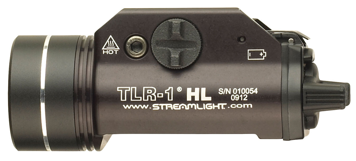 Streamlight 69260 TLR-1 HL Weapon Light 1000 Lumens Output White LED Light Rail Grip Clamp Mount Black Anodized Streamlight 69260 TLR-1 HL Weapon Light 1000 Lumens Output White LED Light Rail Grip Clamp Mount Black Anodized