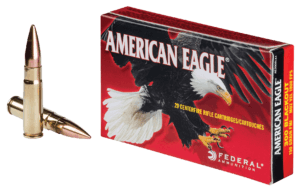 Federal AE300BLK1 American Eagle Rifle 300Blackout 150gr Full Metal Jacket Boat Tail 20rd Box